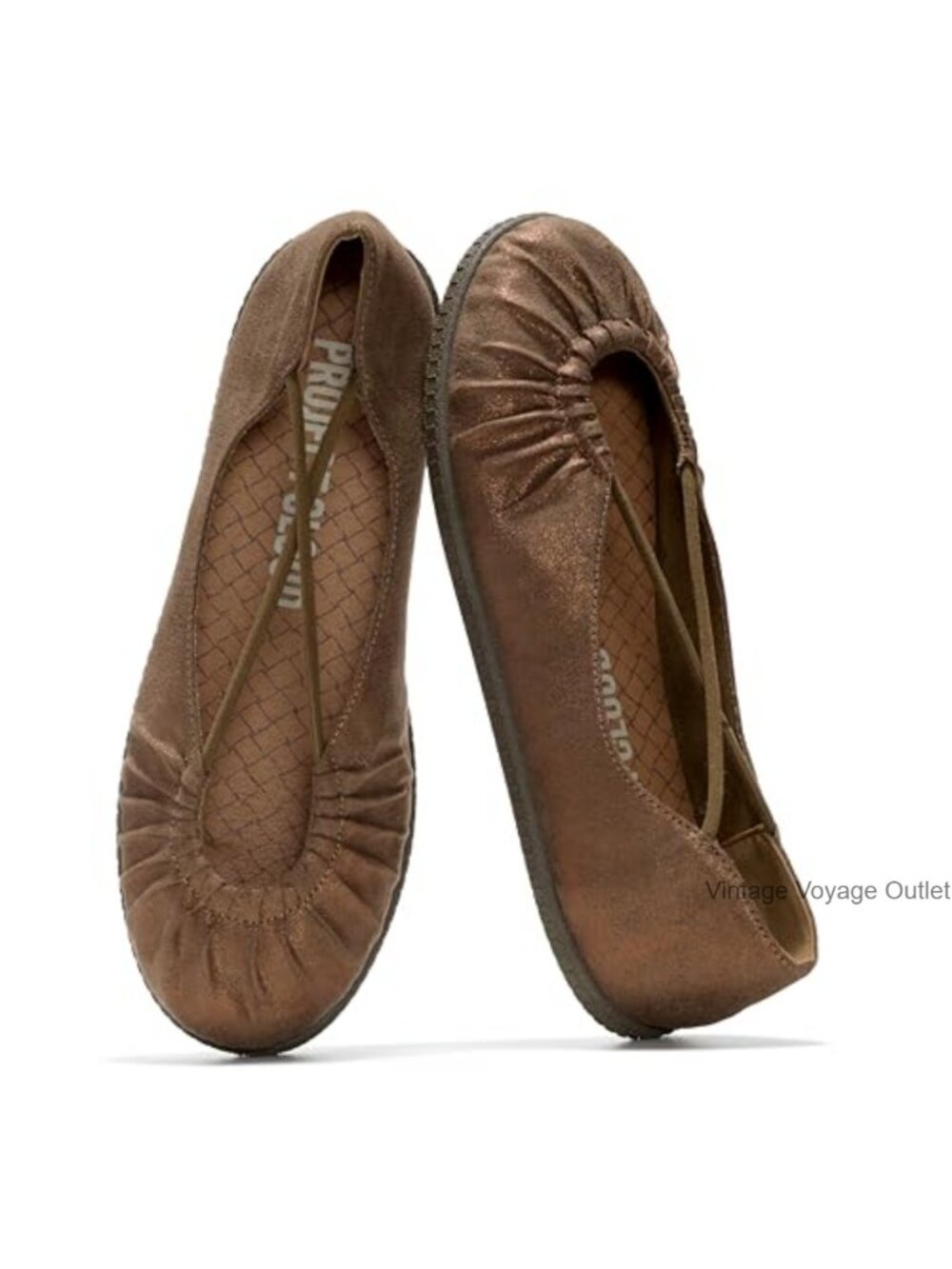 Project Cloud Women's Ballet Flats - Microsuede Slip-On Memory Foam